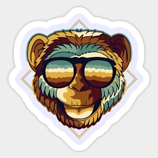 Monkey Sticker